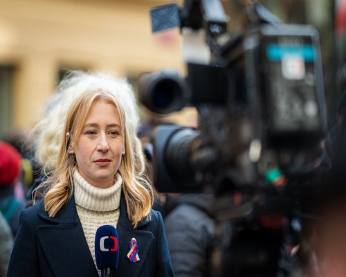 Portrait de la journaliste